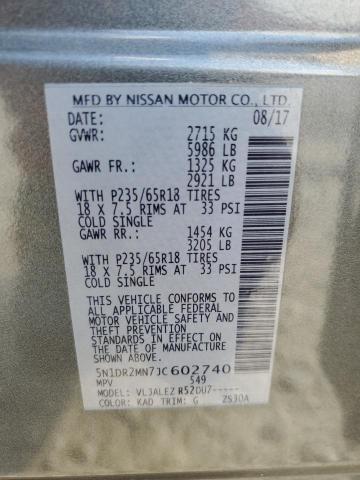 Photo 9 VIN: 5N1DR2MN7JC602740 - NISSAN PATHFINDER 