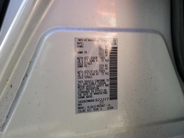 Photo 12 VIN: 5N1DR2MN8HC622277 - NISSAN PATHFINDER 