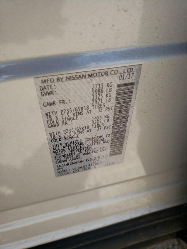 Photo 9 VIN: 5N1DR2MN8HC652525 - NISSAN PATHFINDER 