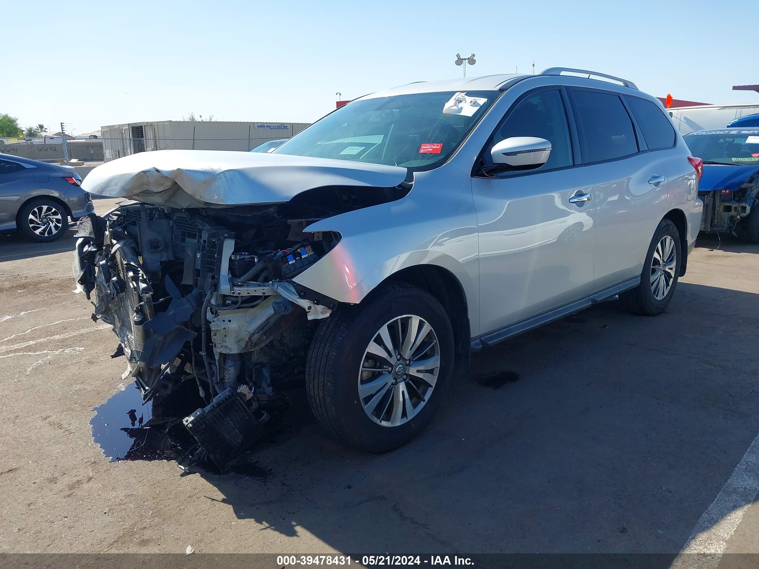 Photo 1 VIN: 5N1DR2MNXHC627612 - NISSAN PATHFINDER 