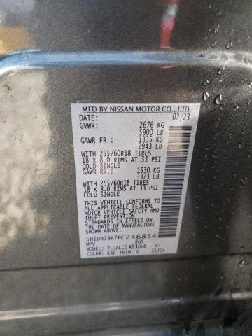 Photo 12 VIN: 5N1DR3BA7PC246854 - NISSAN PATHFINDER 