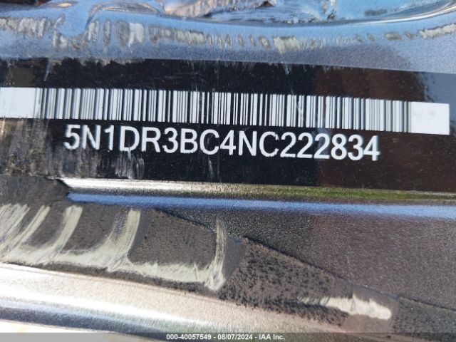 Photo 8 VIN: 5N1DR3BC4NC222834 - NISSAN PATHFINDER 