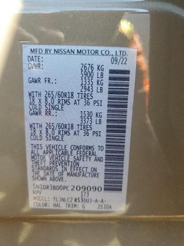 Photo 12 VIN: 5N1DR3BD0PC209090 - NISSAN PATHFINDER 