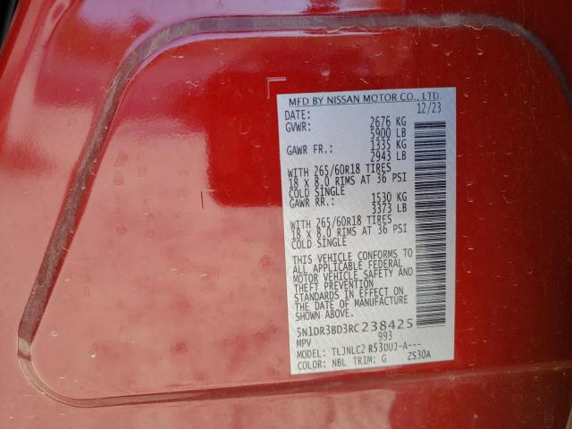 Photo 12 VIN: 5N1DR3BD3RC238425 - NISSAN PATHFINDER 