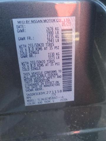 Photo 13 VIN: 5N1DR3CB3PC271158 - NISSAN PATHFINDER 