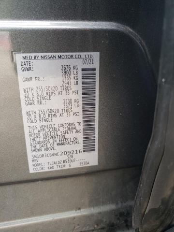 Photo 11 VIN: 5N1DR3CB4NC209216 - NISSAN PATHFINDER 