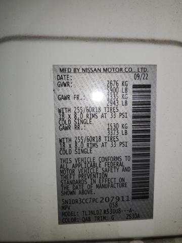 Photo 12 VIN: 5N1DR3CC7PC207911 - NISSAN PATHFINDER 