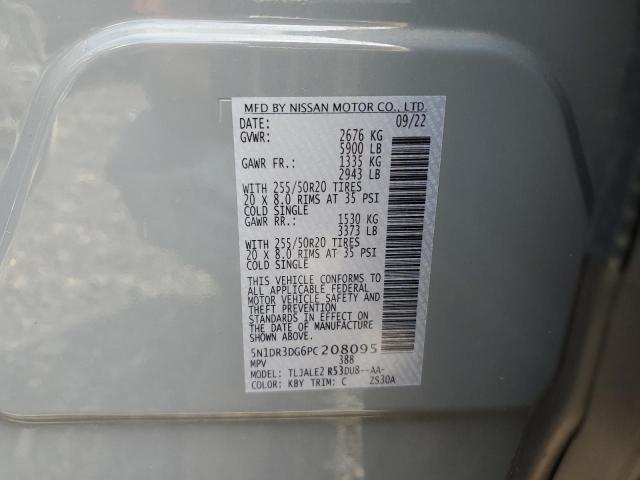 Photo 12 VIN: 5N1DR3DG6PC208095 - NISSAN PATHFINDER 