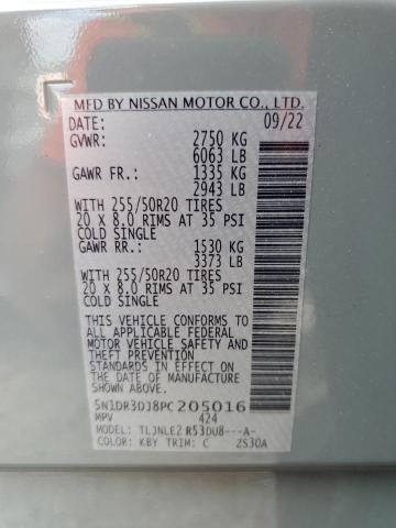 Photo 13 VIN: 5N1DR3DJ8PC205016 - NISSAN PATHFINDER 