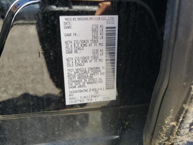 Photo 13 VIN: 5N1DR3DK3NC246241 - NISSAN PATHFINDER 