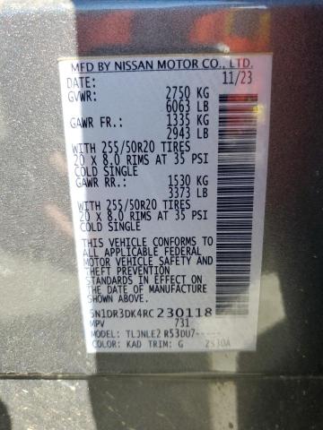 Photo 13 VIN: 5N1DR3DK4RC230118 - NISSAN PATHFINDER 