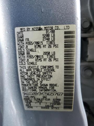 Photo 12 VIN: 5N1ED28Y3YC565767 - NISSAN XTERRA 