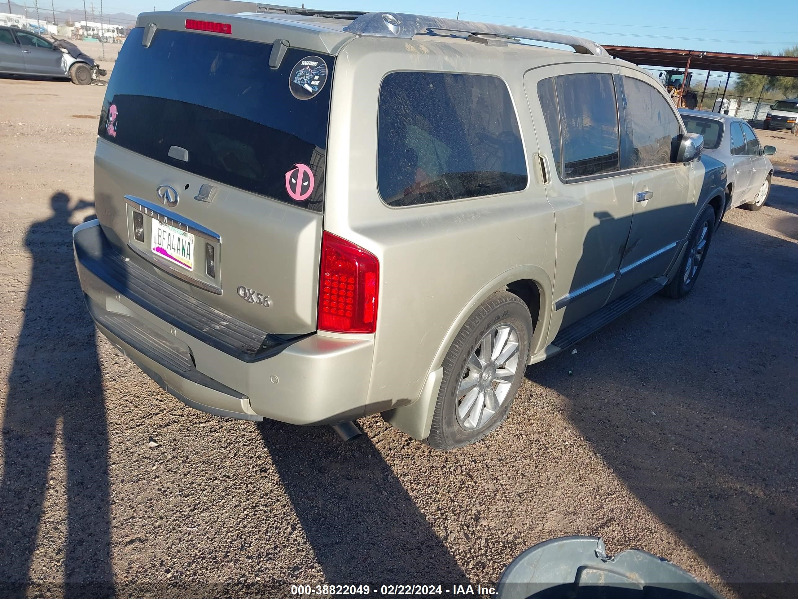 Photo 3 VIN: 5N3AA08D18N909634 - INFINITI QX56 