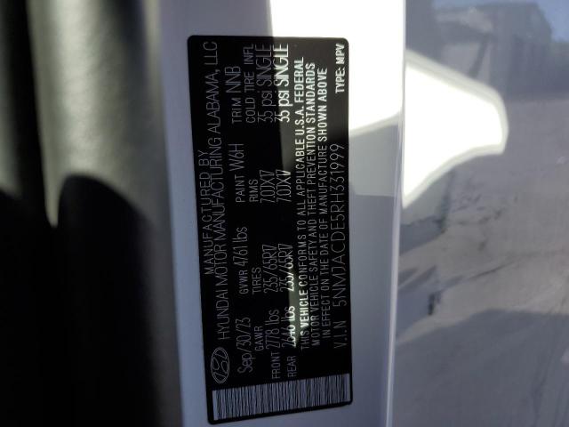 Photo 13 VIN: 5NMJACDE5RH331999 - HYUNDAI TUCSON 