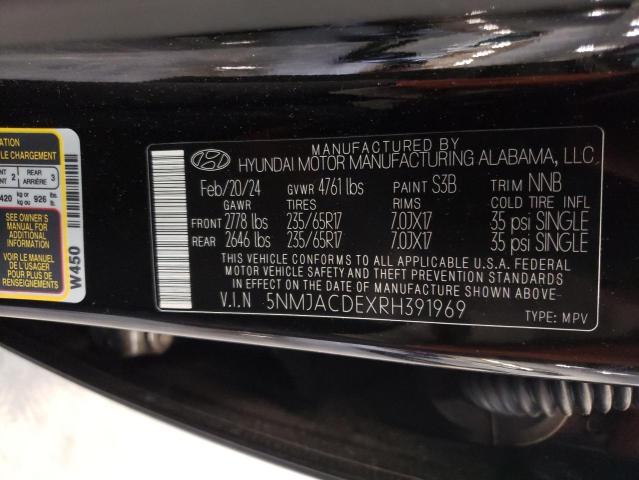 Photo 13 VIN: 5NMJACDEXRH391969 - HYUNDAI TUCSON SE 