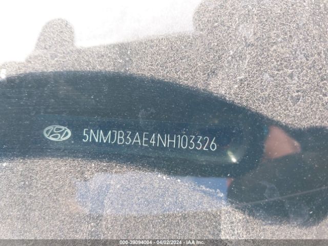 Photo 8 VIN: 5NMJB3AE4NH103326 - HYUNDAI TUCSON 