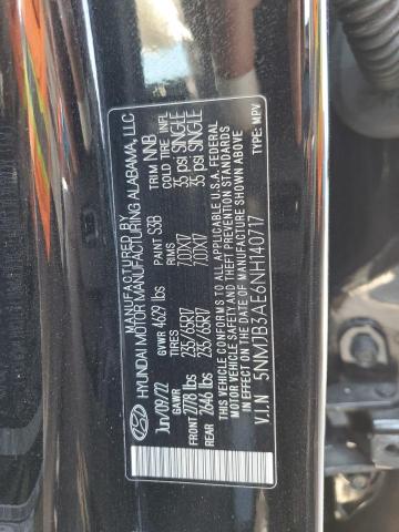 Photo 11 VIN: 5NMJB3AE6NH140717 - HYUNDAI TUCSON 