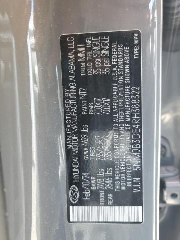 Photo 12 VIN: 5NMJB3DE4RH388322 - HYUNDAI TUCSON 