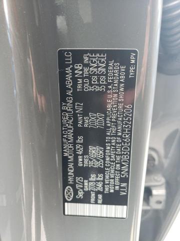 Photo 12 VIN: 5NMJB3DE6RH325206 - HYUNDAI TUCSON SEL 