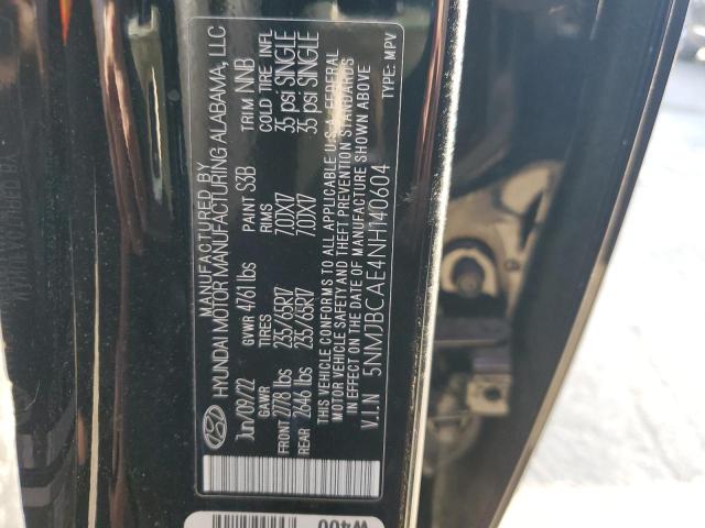 Photo 12 VIN: 5NMJBCAE4NH140604 - HYUNDAI TUCSON SEL 