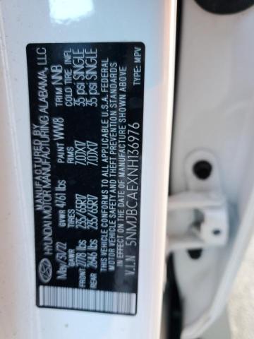 Photo 12 VIN: 5NMJBCAEXNH136976 - HYUNDAI TUCSON 