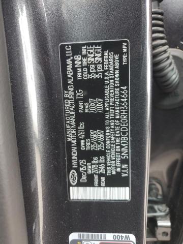 Photo 12 VIN: 5NMJBCDE0RH364664 - HYUNDAI TUCSON SEL 