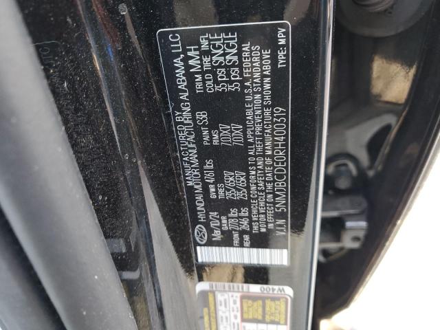 Photo 11 VIN: 5NMJBCDE0RH400319 - HYUNDAI TUCSON SEL 