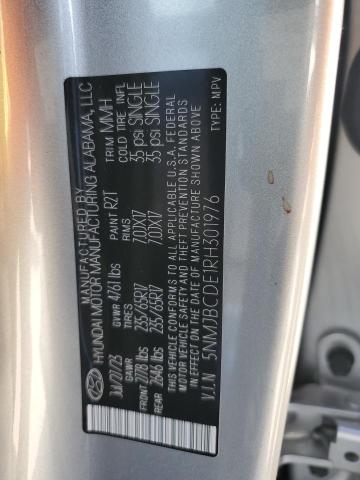 Photo 12 VIN: 5NMJBCDE1RH301976 - HYUNDAI TUCSON 