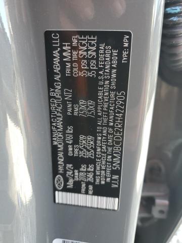 Photo 12 VIN: 5NMJBCDE2RH422905 - HYUNDAI TUCSON SEL 