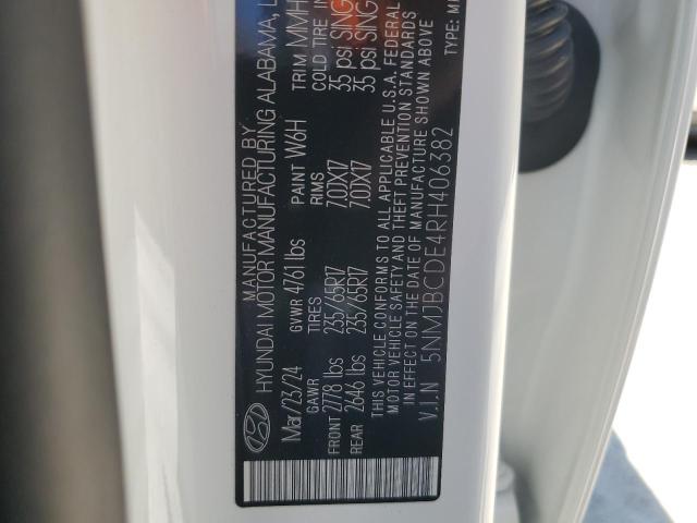 Photo 12 VIN: 5NMJBCDE4RH406382 - HYUNDAI TUCSON 