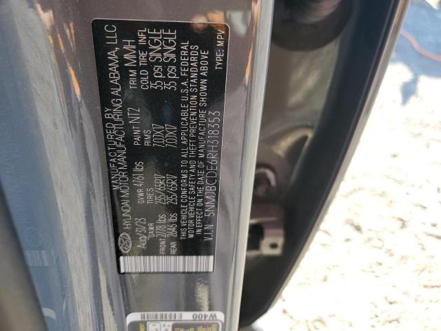 Photo 11 VIN: 5NMJBCDE6RH318353 - HYUNDAI TUCSON SEL 