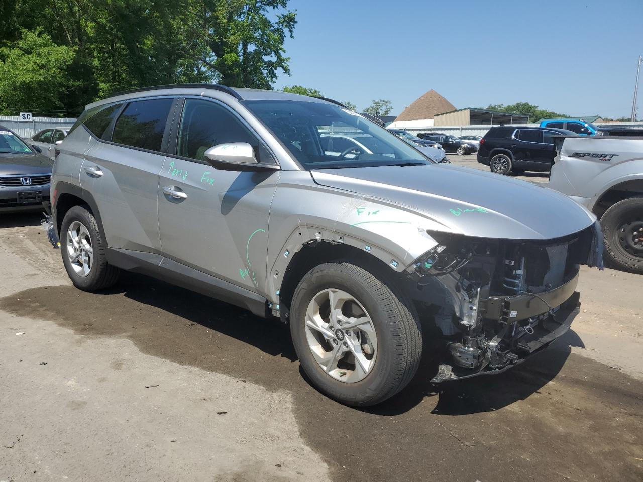 Photo 3 VIN: 5NMJBCDE7RH373734 - HYUNDAI TUCSON 