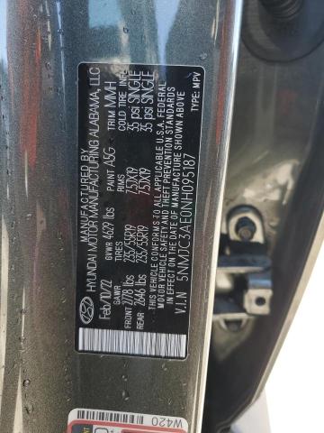 Photo 13 VIN: 5NMJC3AE0NH095187 - HYUNDAI TUCSON SEL 