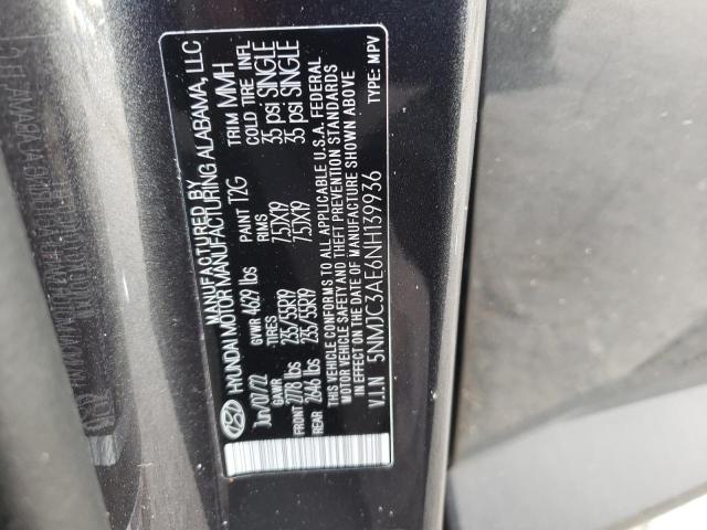 Photo 11 VIN: 5NMJC3AE6NH139936 - HYUNDAI TUCSON SEL 