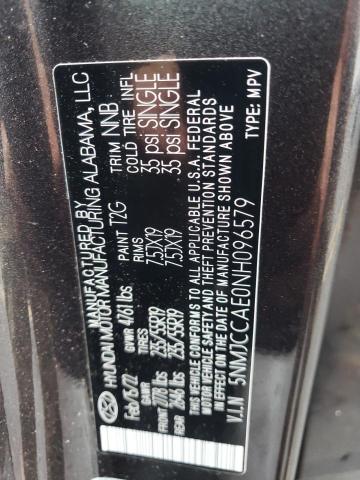 Photo 13 VIN: 5NMJCCAE0NH096579 - HYUNDAI TUCSON SEL 