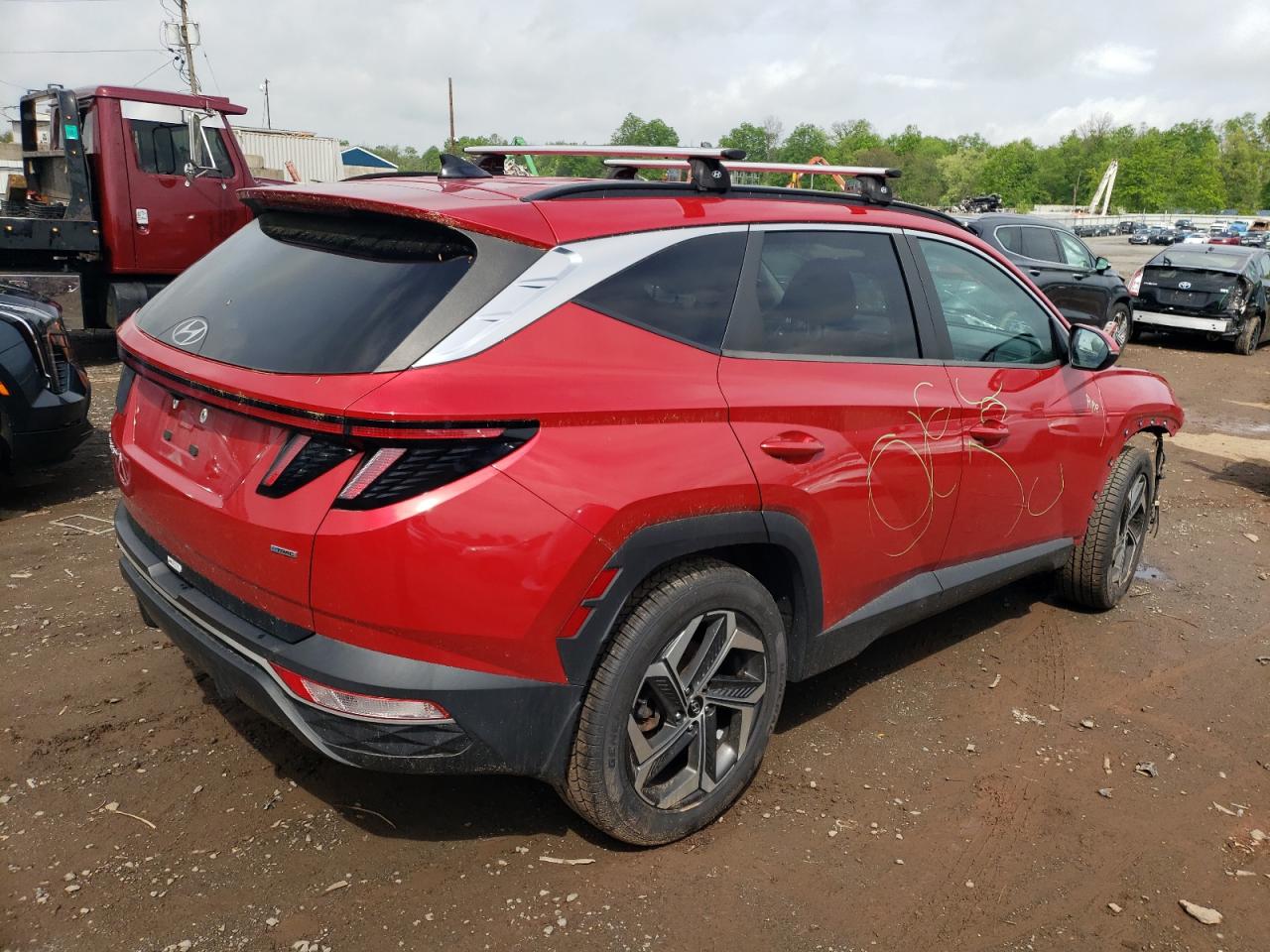 Photo 2 VIN: 5NMJCCAE3NH036599 - HYUNDAI TUCSON 