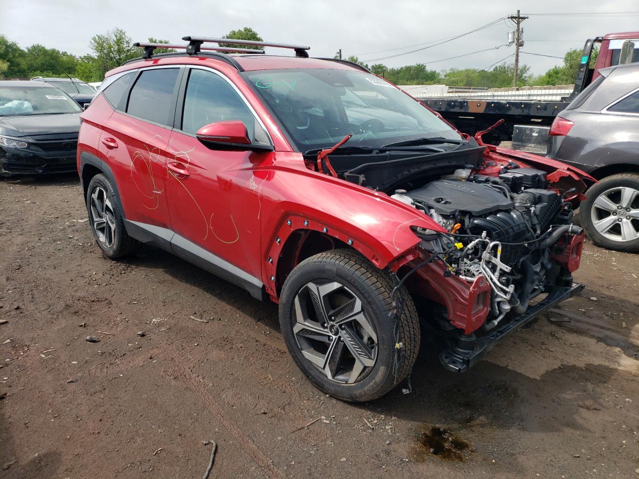 Photo 3 VIN: 5NMJCCAE3NH036599 - HYUNDAI TUCSON 