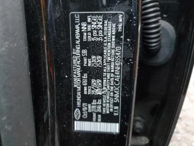 Photo 12 VIN: 5NMJCCAE4NH055470 - HYUNDAI TUCSON 