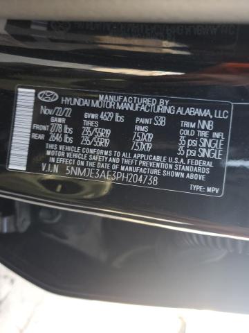 Photo 11 VIN: 5NMJE3AE3PH204738 - HYUNDAI TUCSON LIM 