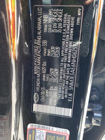 Photo 11 VIN: 5NMJE3AE6NH062527 - HYUNDAI TUCSON LIM 