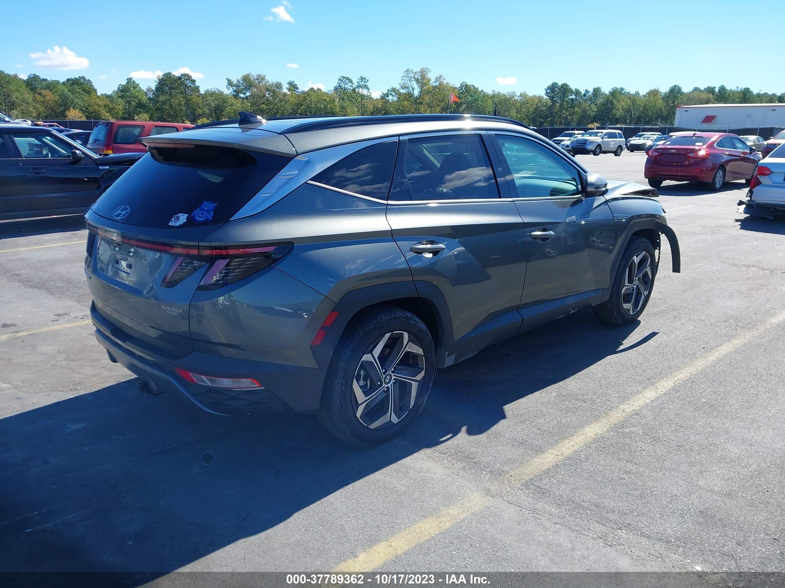 Photo 3 VIN: 5NMJE3AE6NH105196 - HYUNDAI TUCSON 