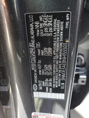 Photo 13 VIN: 5NMJE3AE8NH155503 - HYUNDAI TUCSON LIM 