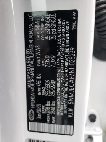 Photo 12 VIN: 5NMJECAE7NH028239 - HYUNDAI TUCSON LIM 