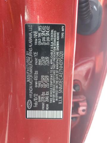 Photo 11 VIN: 5NMJECAE7NH095021 - HYUNDAI TUCSON 