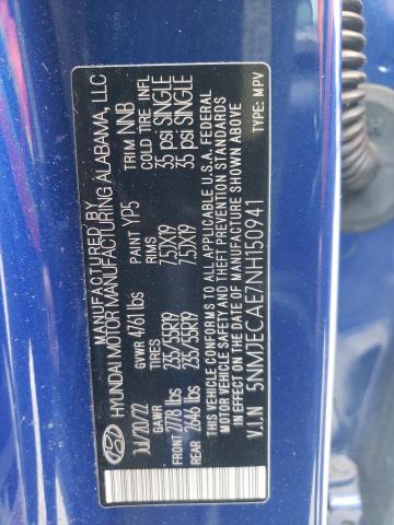 Photo 13 VIN: 5NMJECAE7NH150941 - HYUNDAI TUCSON LIM 