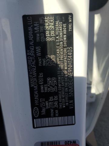 Photo 13 VIN: 5NMJECAE9NH134403 - HYUNDAI TUCSON LIM 