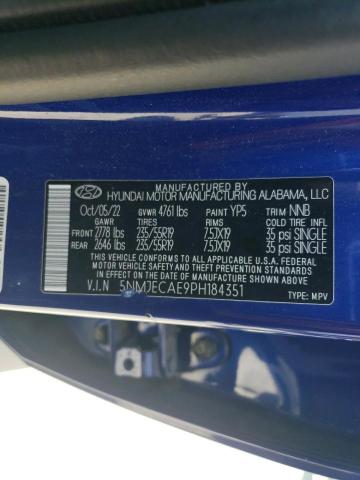 Photo 13 VIN: 5NMJECAE9PH184351 - HYUNDAI TUCSON LIM 