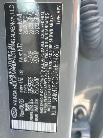 Photo 12 VIN: 5NMJECDE7RH348016 - HYUNDAI TUCSON LIM 