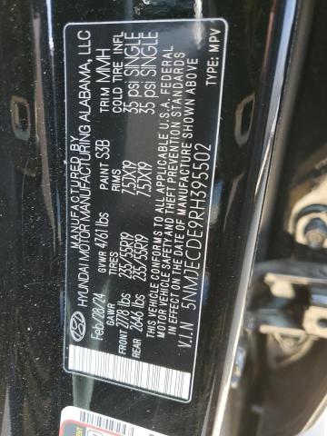 Photo 12 VIN: 5NMJECDE9RH395502 - HYUNDAI TUCSON LIM 