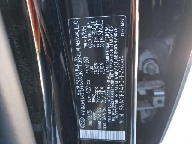 Photo 12 VIN: 5NMJF3AE0PH226564 - HYUNDAI TUCSON 